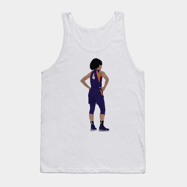 Female basketball player waiting Tank Top by RockyDesigns